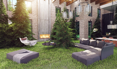 Urban Courtyard Green Spaces
