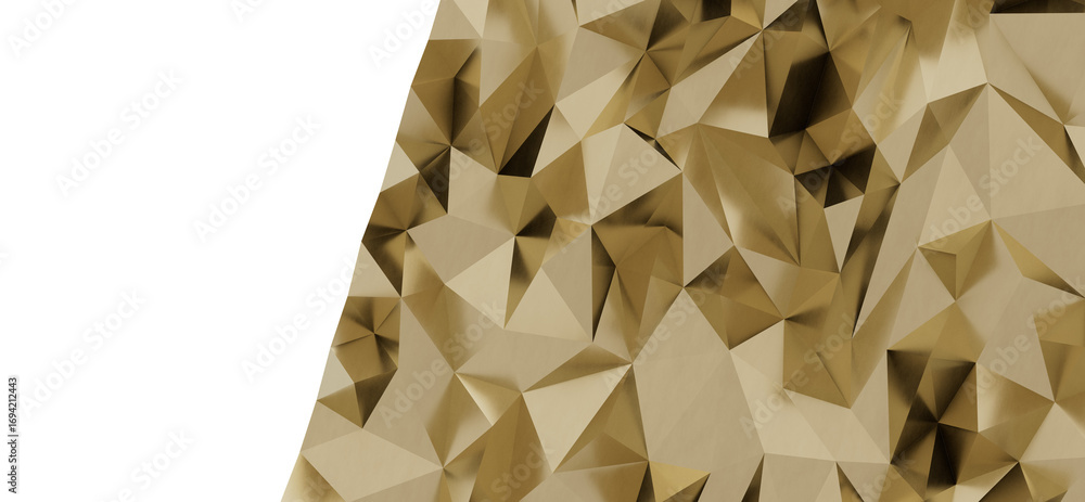 Poster high-resolution abstract background image featuring a gold geometric texture. perfect for modern des