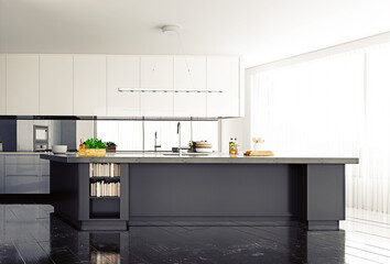Contemporary Kitchen Island Design