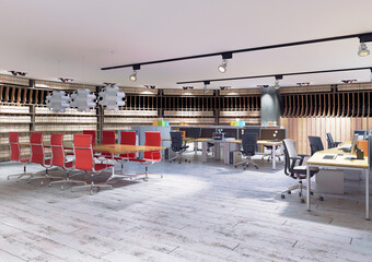 Modern Office Open Space