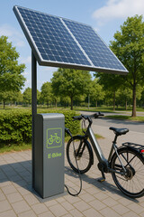 Solar Charging Station for Bicycles