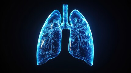 Abstract Lungs with red human bronchial tree structure. Lungs anatomy,left and right bronchus, bronchioles,Medicine cure tuberculosis, pneumonia, asthma. Abstract health care medical concept.