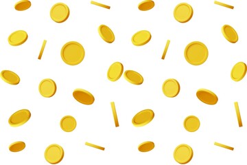 Coins are falling 