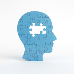 3d man with puzzle