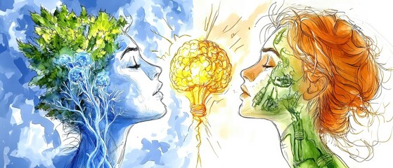 Nature vs. Technology The Balance of Innovation and the Environment.