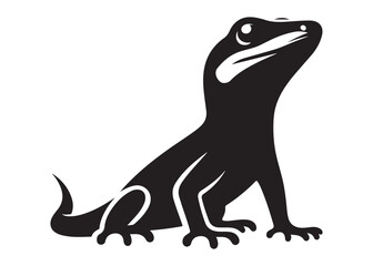 lizard logo silhouette vector, lizard silhouette vector illustration, gecko silhouette vector design, house lizard vector silhouette, gecko lizard logo silhouettes vector on white background. 
