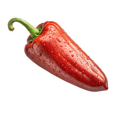 Fresh Red Chili PNG Cutout – Spicy Hot Pepper for Label and Packaging Design