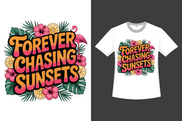 Flamingo t-shirt vector design