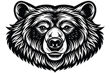 bear head icon.