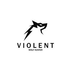 Wolf vector illustration design
