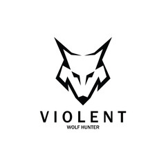 Wolf vector illustration design