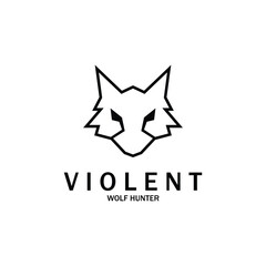 Wolf vector illustration design