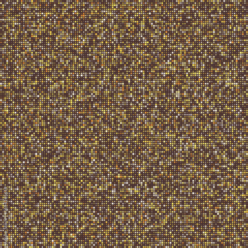 Poster geometric shapes background. gradiented squares in multiple colors. earthy brown tones with a contra