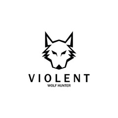 Wolf vector illustration design