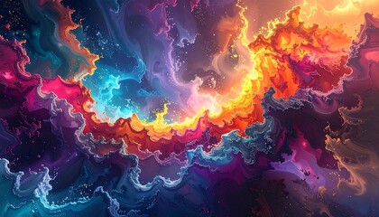 Abstract swirling colors (24)