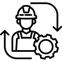 Plant Engineering line icon