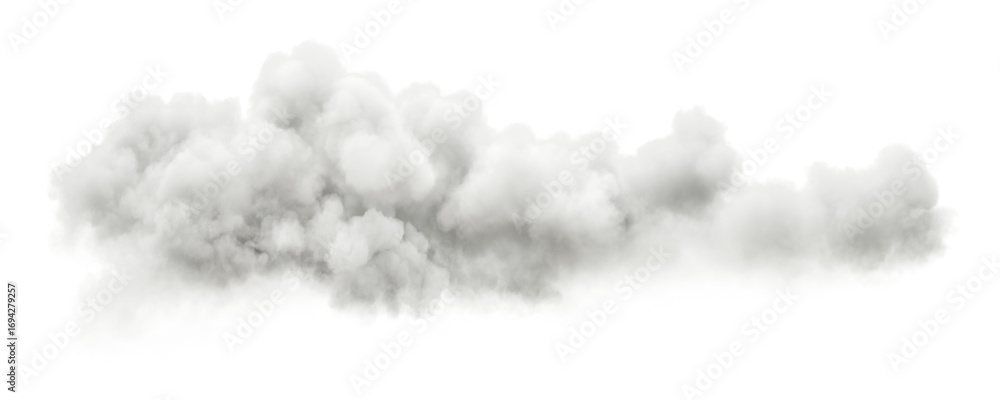 Poster isolate calmness steam cloud floating transparent backgrounds 3d rendering png