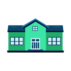 school building Vector Illustration