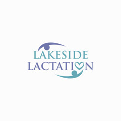 lactation logo design template