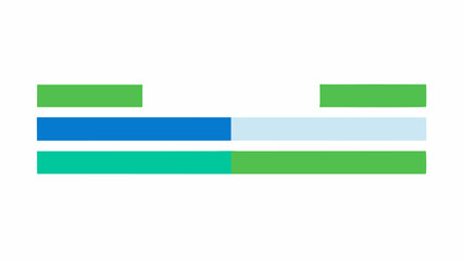 Dual Graph Bar Chart A horizontal bar chart with two bars side by side one showing chronological age in blue and the other showing biological age in green with a clear label on