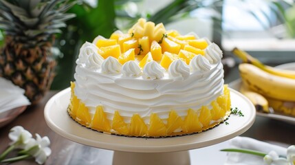 Pineapple Cake Pastry (Feng Li Su Cake): Moist Cake Layers with Sweet Juicy Pineapple Filling – Ideal for Afternoon Tea, Holiday Gifts & Family Gatherings, Homemade-Style, Gluten-Free & Vegan Options 