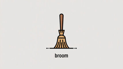 Obraz premium Find the best cleaning broom for your home and office sweeping and home cleaning needs