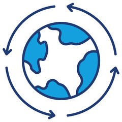 Global Blue Icon