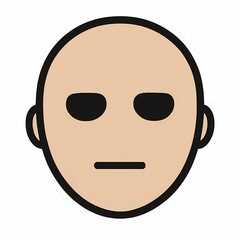 Fototapeta premium meme face no expression