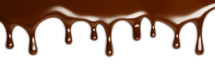 Melted Dripping Chocolate