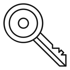 vector key icon