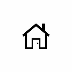 house icon on white background