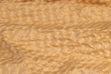 soft corrugated paper for storing equipment , paper details with a raised surface and a large number of irregularities