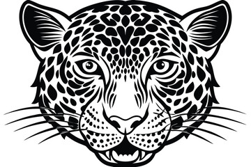leopard head  icon