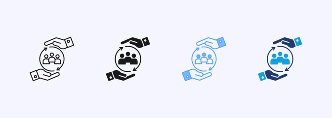 Retention Icon Collection Set Multiple Style