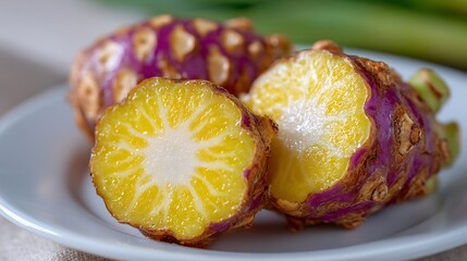 Vibrant Yellow and Purple Turnips: A Culinary Delight