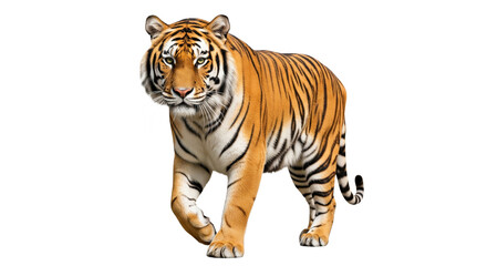 Obraz premium Tiger transparent PNG background