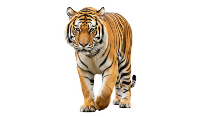 Obraz premium Tiger transparent PNG background