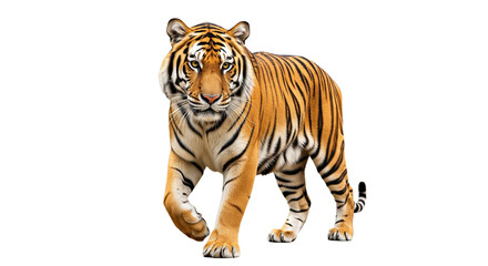 Obraz premium Tiger transparent PNG background