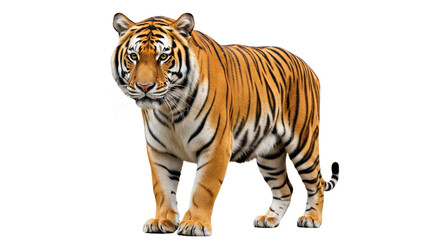 Fototapeta premium Tiger transparent PNG background