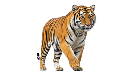 Obraz premium Tiger transparent PNG background