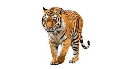 Obraz premium Tiger transparent PNG background