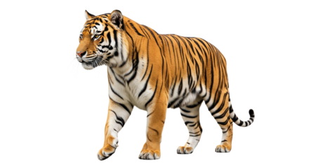 Tiger transparent PNG background