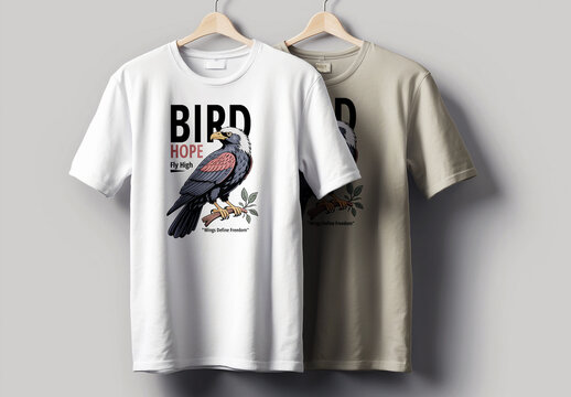 Bird T Shirt Design Template