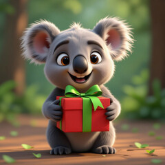 A delightful koala bear striking all sorts of charming poses.