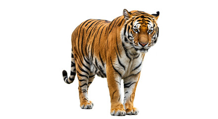 Fototapeta premium Tiger transparent PNG background