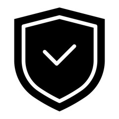 Safety complience  icon glyph style vector illustration