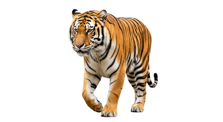 Obraz premium Tiger transparent PNG background