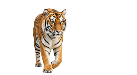 Obraz premium Tiger transparent PNG background