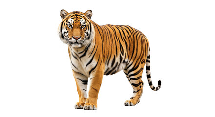 Obraz premium Tiger transparent PNG background