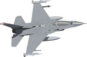Multirole fighter aircraft, F16 Fighting falcon 